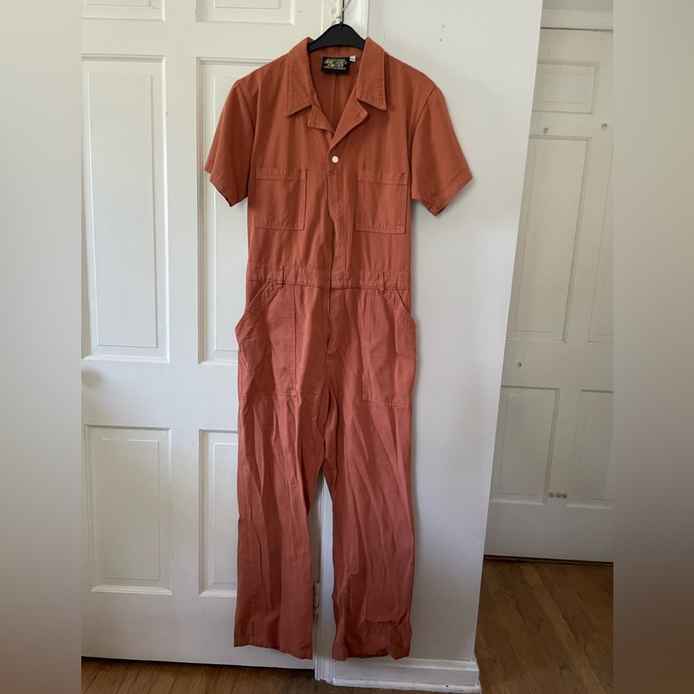 Big Bud Press - Short Sleeve Jumpsuit - Size XL - Clay Red - Picture 3 of 5